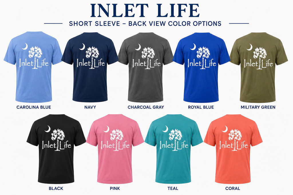 Inlet Life Short Sleeve Cotton Tee