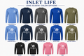 Inlet Life Long Sleeve Cotton Tee