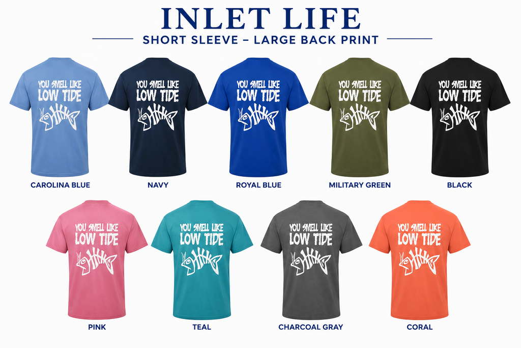 You Smell Like Low Tide Short Sleeve Cotton Tee