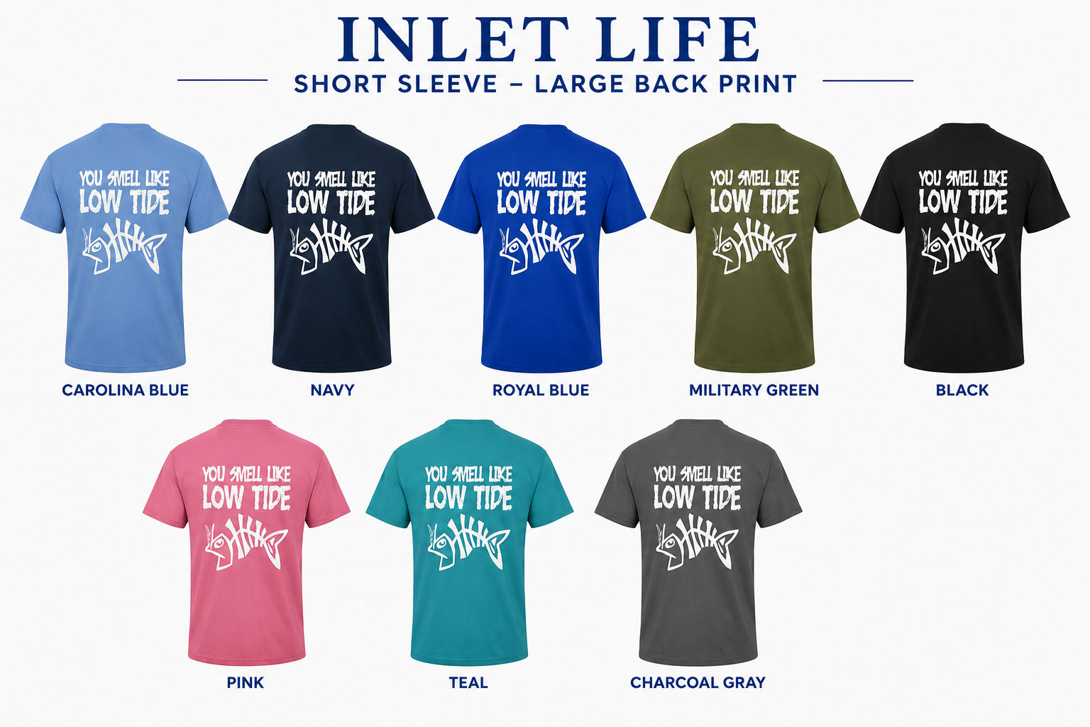You Smell Like Low Tide Short Sleeve Performance Dri-Fit Tee