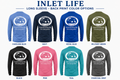 Murrells Inlet Drinking Village With a Fishing Problem Long Sleeve Performance Dri-Fit Tee