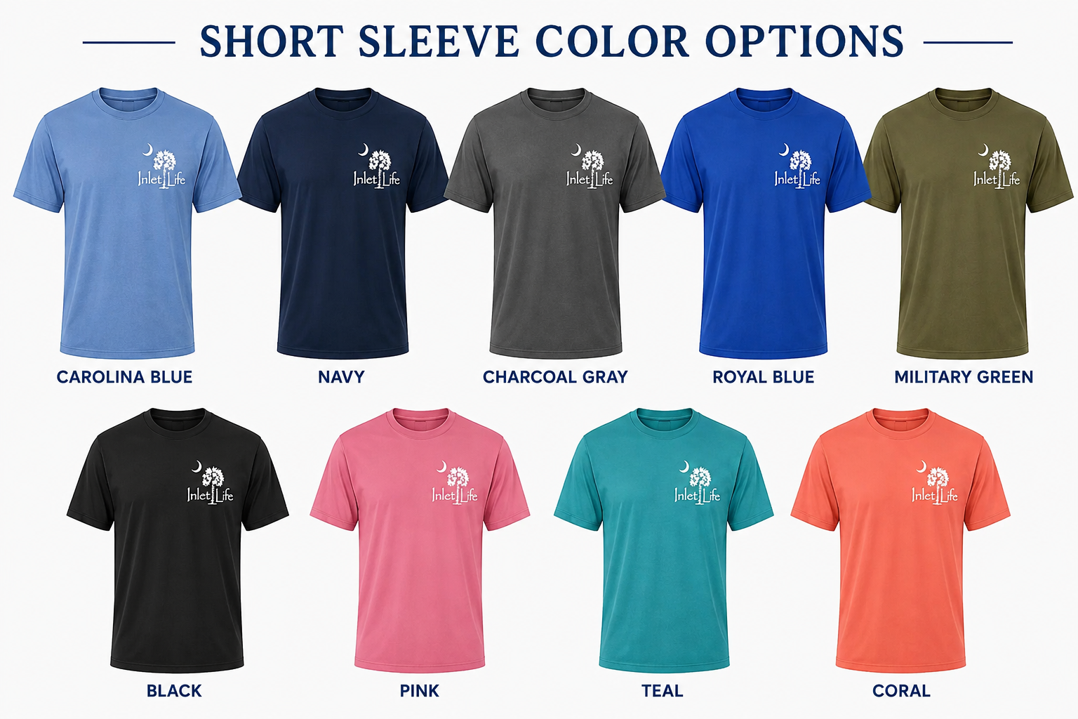 Murrells Inlet Drinking Village With a Fishing Problem Short Sleeve Cotton Tee