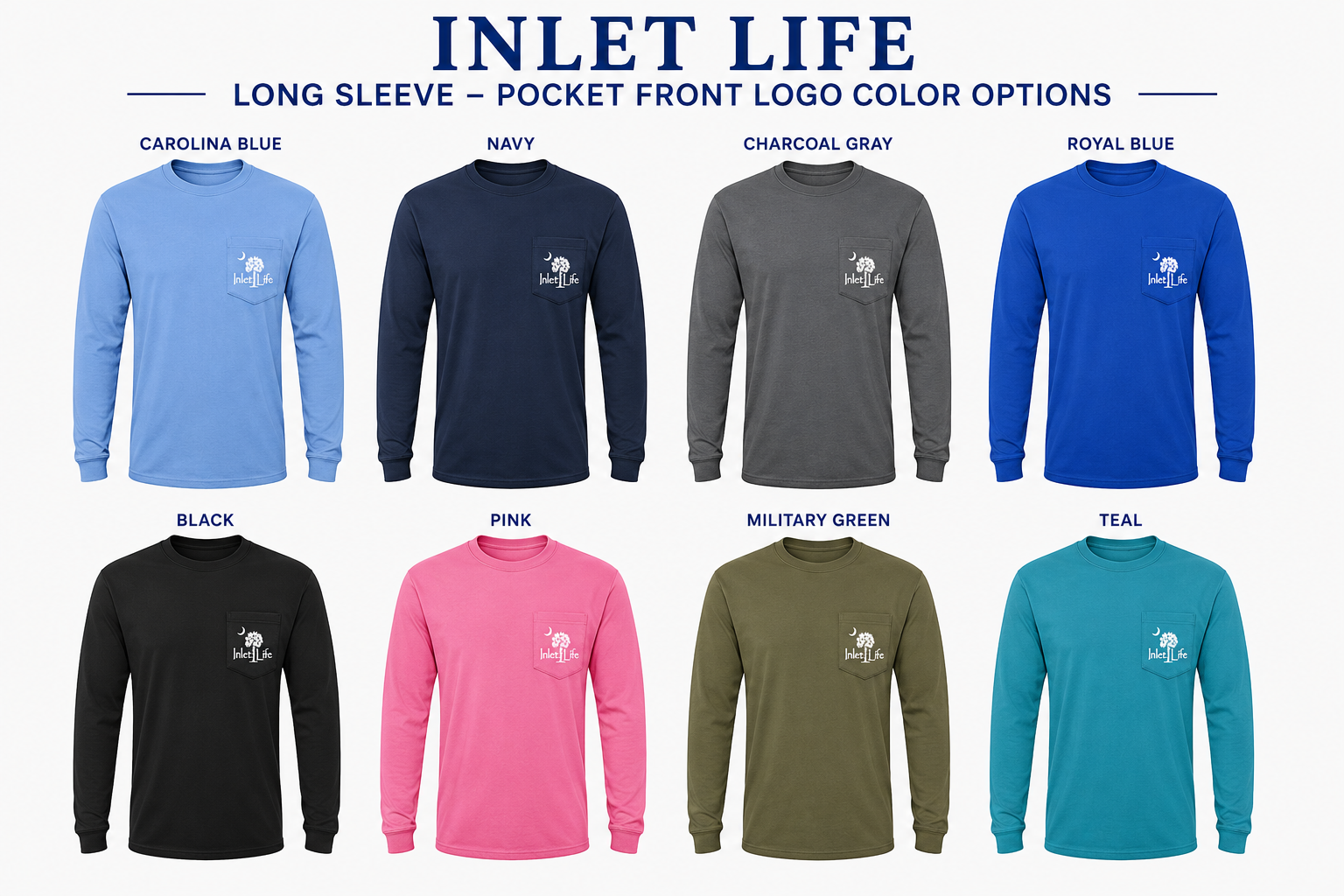 Murrells Inlet Drinking Village With a Fishing Problem Long Sleeve Performance Dri-Fit Tee