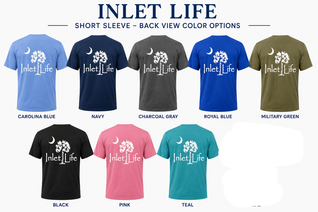 Inlet Life Short Sleeve Performance Dri-Fit Tee
